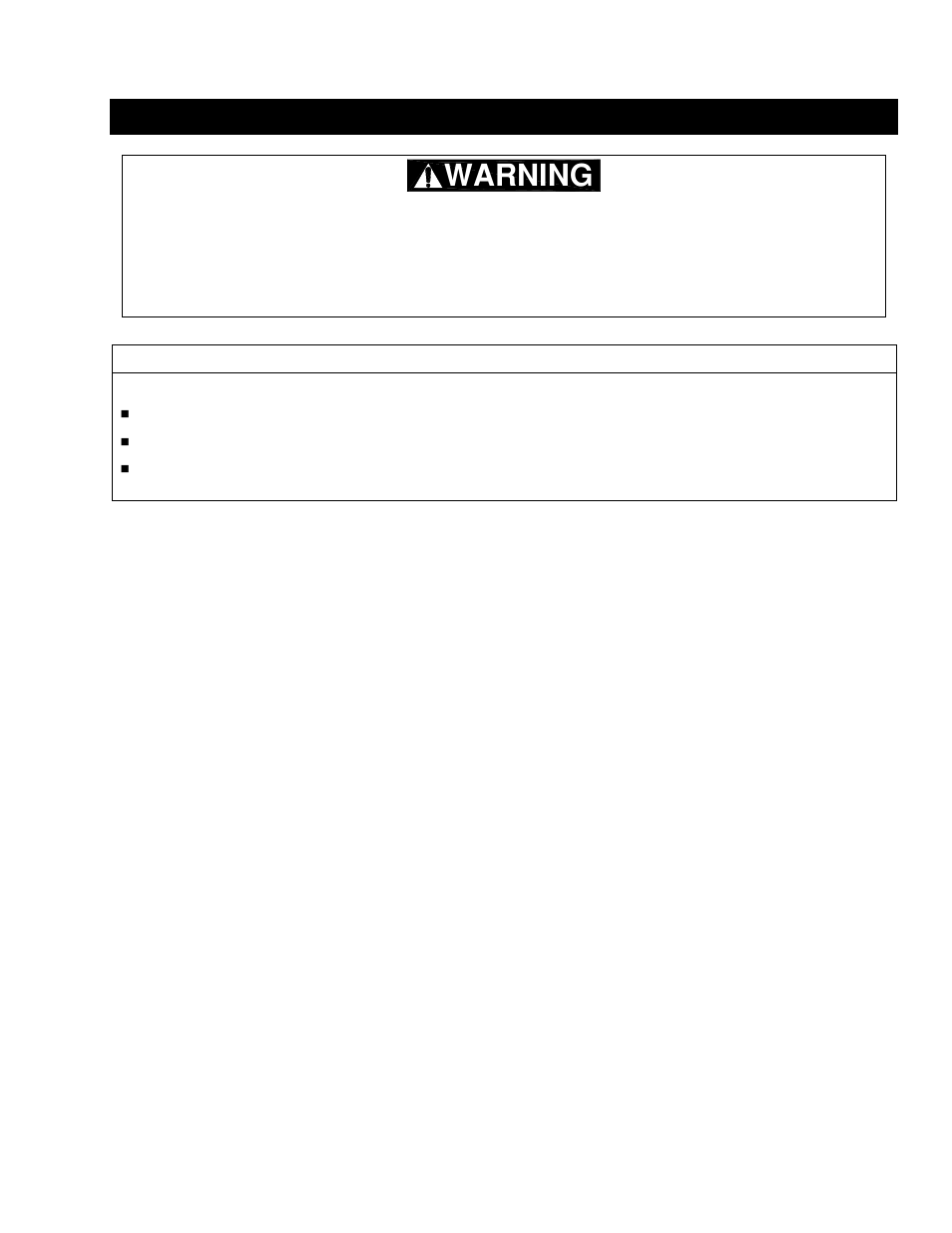 Warning | Harrington Hoists and Cranes SHB Trolley User Manual | Page 33 / 44