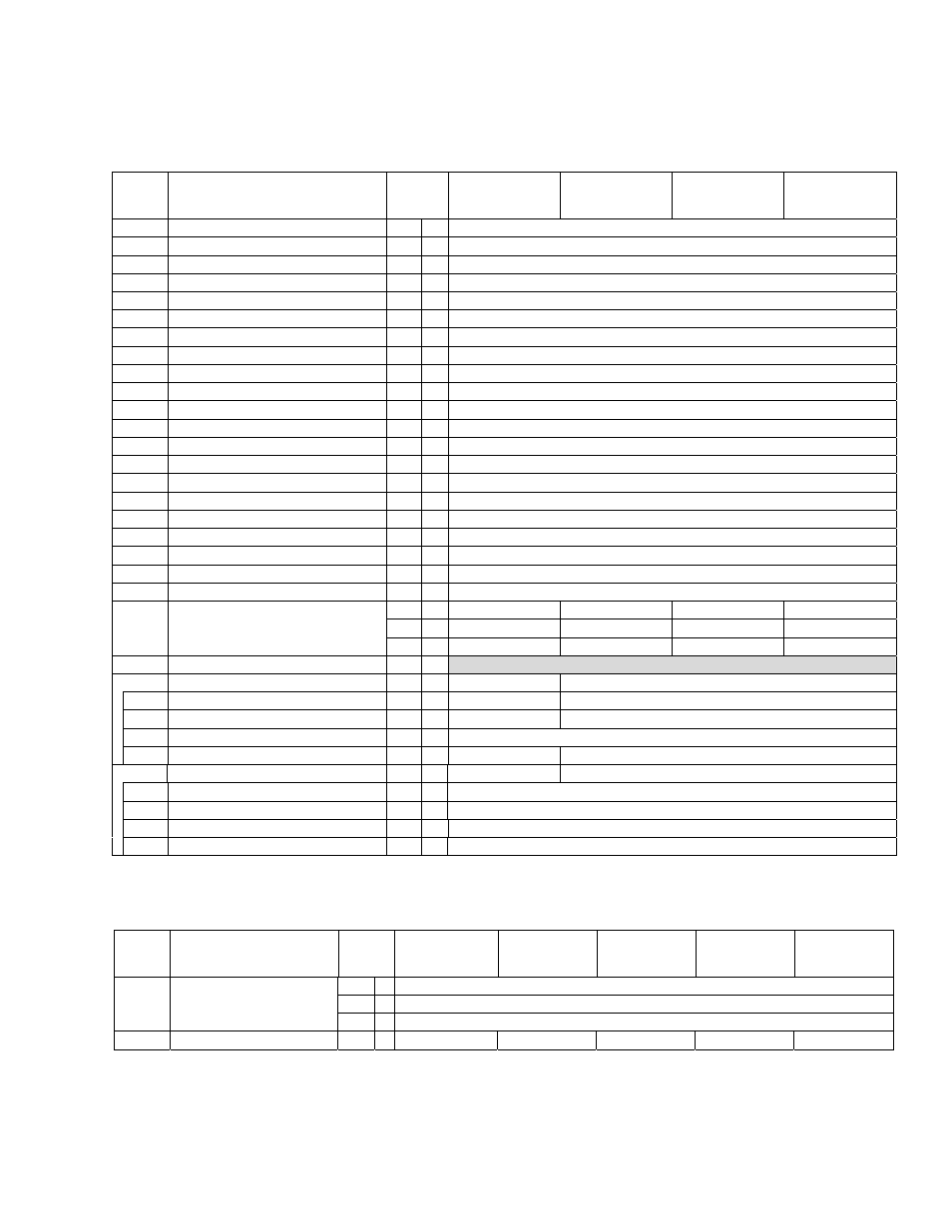 1 electric parts – 1/8 to 5 ton | Harrington Hoists and Cranes MR Trolley - (MR1) User Manual | Page 41 / 66