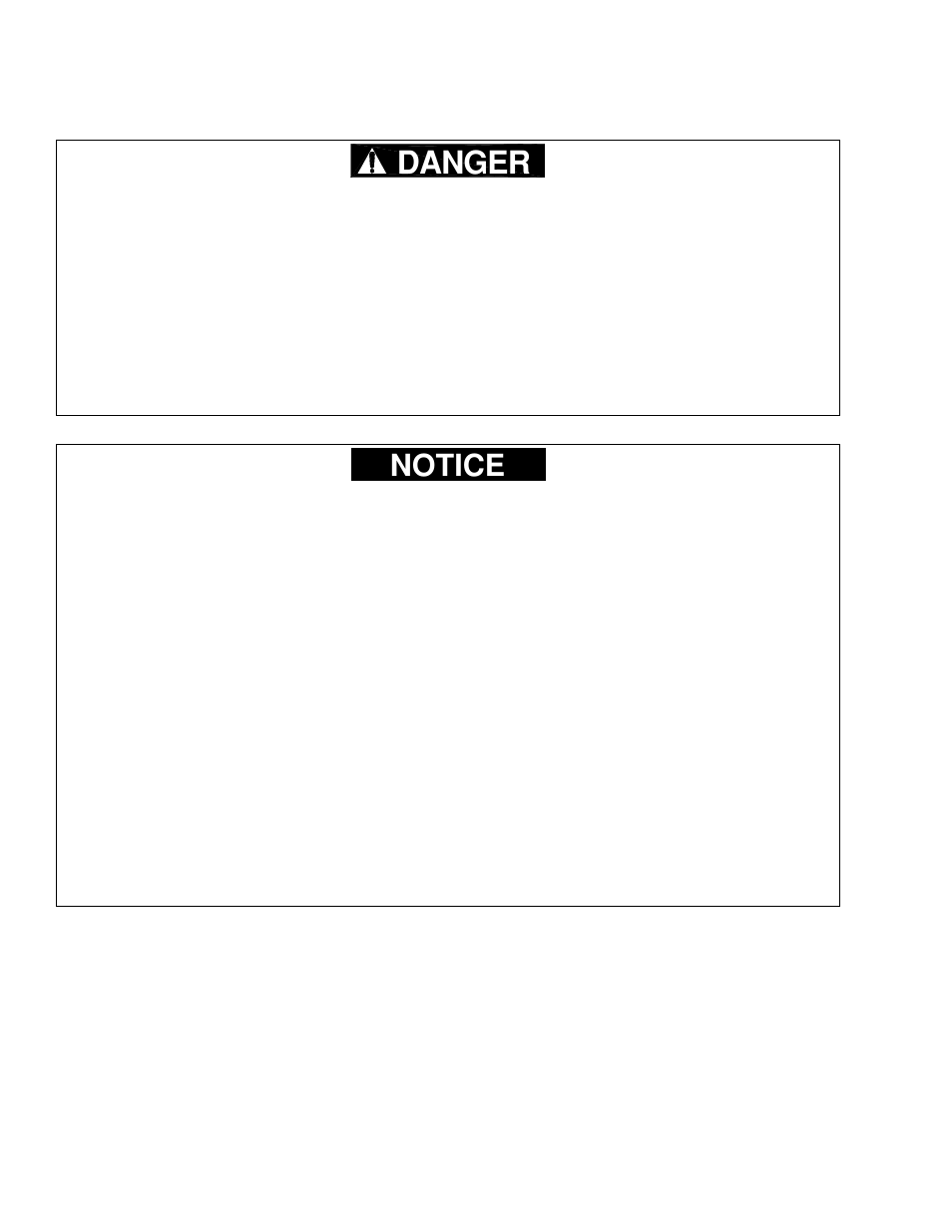 Danger, Notice | Harrington Hoists and Cranes MR Trolley - (MR1) User Manual | Page 6 / 66