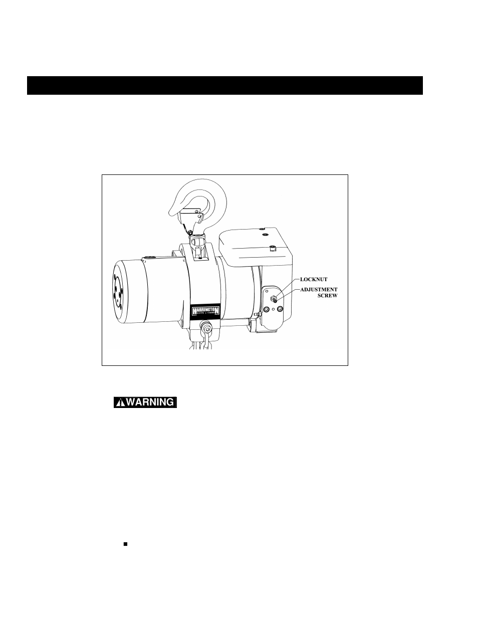 0 maintenance and handling | Harrington Hoists and Cranes TCR Hoist - (1/4-6 Ton) User Manual | Page 36 / 72