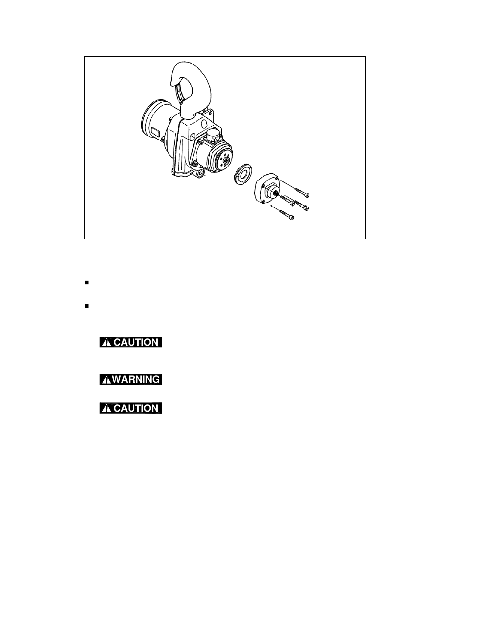 Caution, Warning | Harrington Hoists and Cranes TCR Large Cap - (10-25 Ton) User Manual | Page 34 / 54