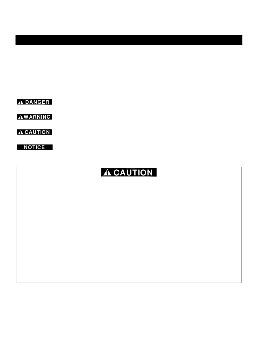 Caution | Harrington Hoists and Cranes TCR Large Cap - (10-25 Ton) User Manual | Page 4 / 54