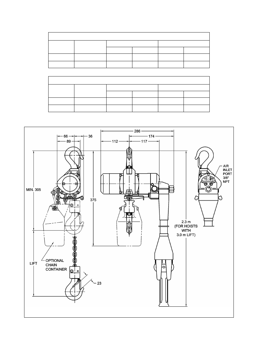 Harrington Hoists and Cranes AHM Hoist User Manual | Page 10 / 56