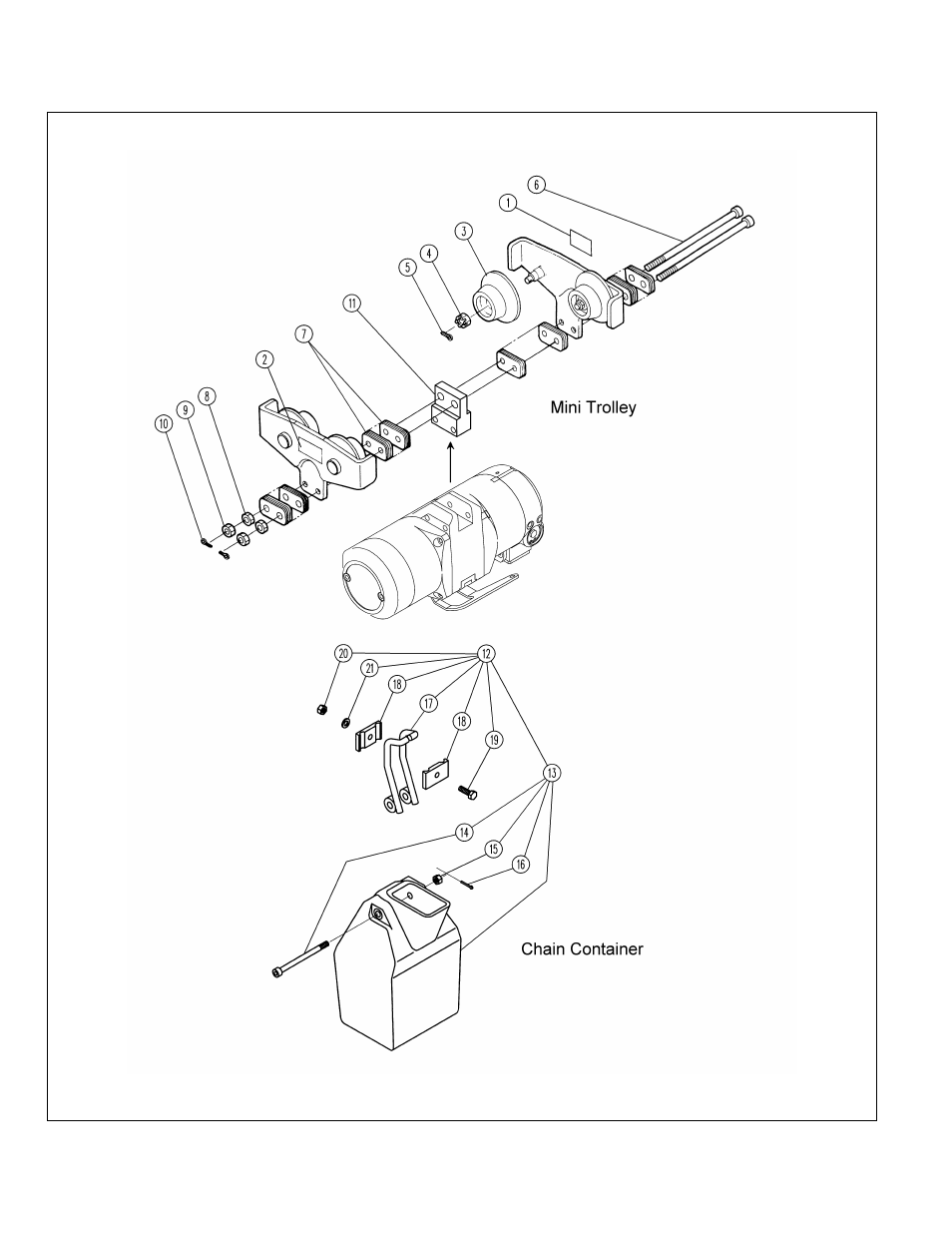 Harrington Hoists and Cranes AHM Hoist User Manual | Page 54 / 56