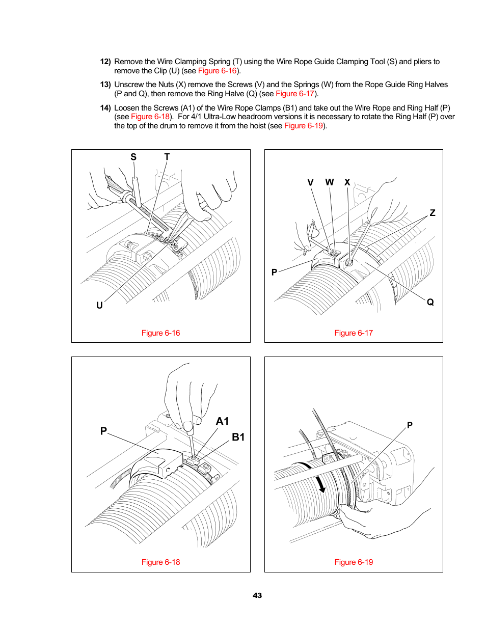 Harrington Hoists and Cranes RH - Advantage Wire Rope Hoist User Manual | Page 43 / 64