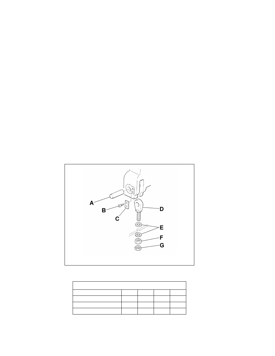 Table 3-1 eyebolt kit torque values | Harrington Hoists and Cranes RH Wire Rope Hoist User Manual | Page 24 / 68