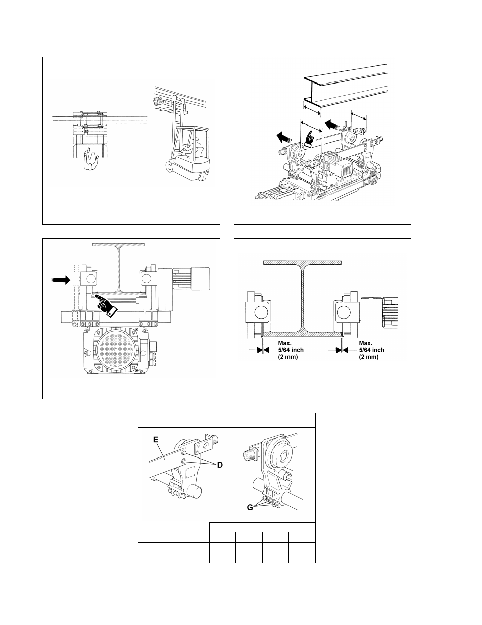 Harrington Hoists and Cranes RH Wire Rope Hoist User Manual | Page 30 / 68