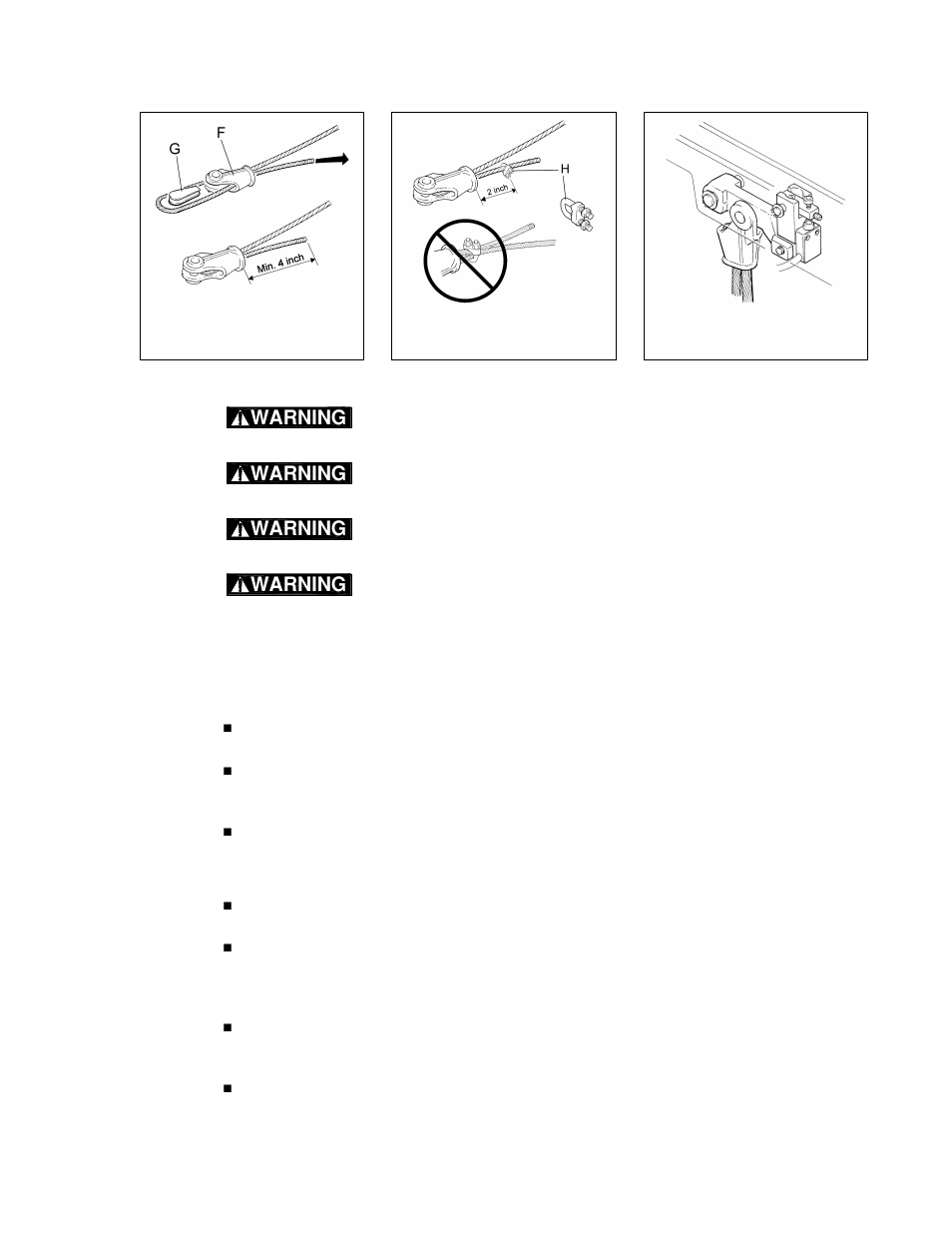 Harrington Hoists and Cranes RH Wire Rope Hoist User Manual | Page 37 / 68