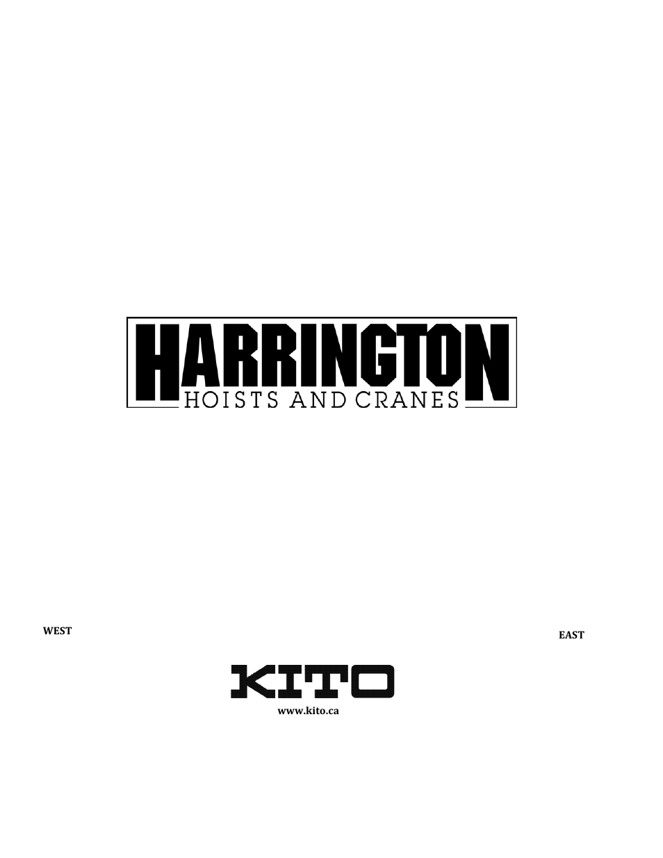 Harrington Hoists and Cranes RHN - Rhino Wire Rope Hoist User Manual | Page 112 / 112