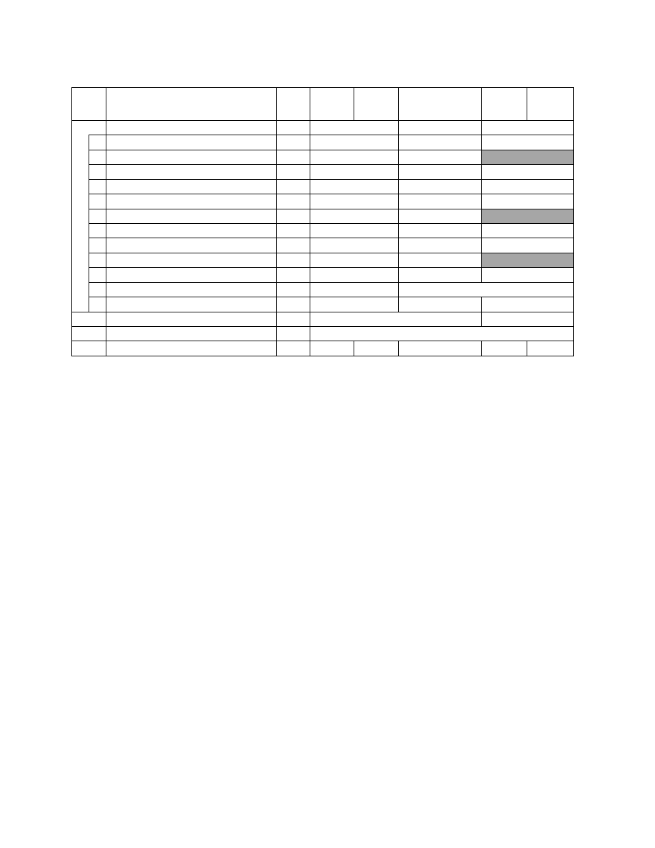 5 hook block parts | Harrington Hoists and Cranes RHN - Rhino Wire Rope Hoist User Manual | Page 88 / 112