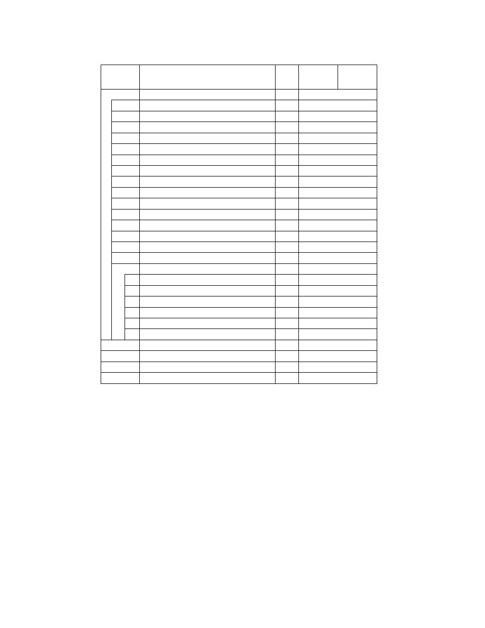 5 hook block parts | Harrington Hoists and Cranes RHN - Rhino Wire Rope Hoist User Manual | Page 90 / 112