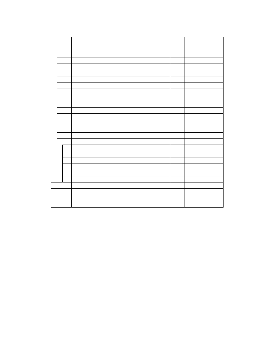 5 hook block parts | Harrington Hoists and Cranes RHN - Rhino Wire Rope Hoist User Manual | Page 92 / 112