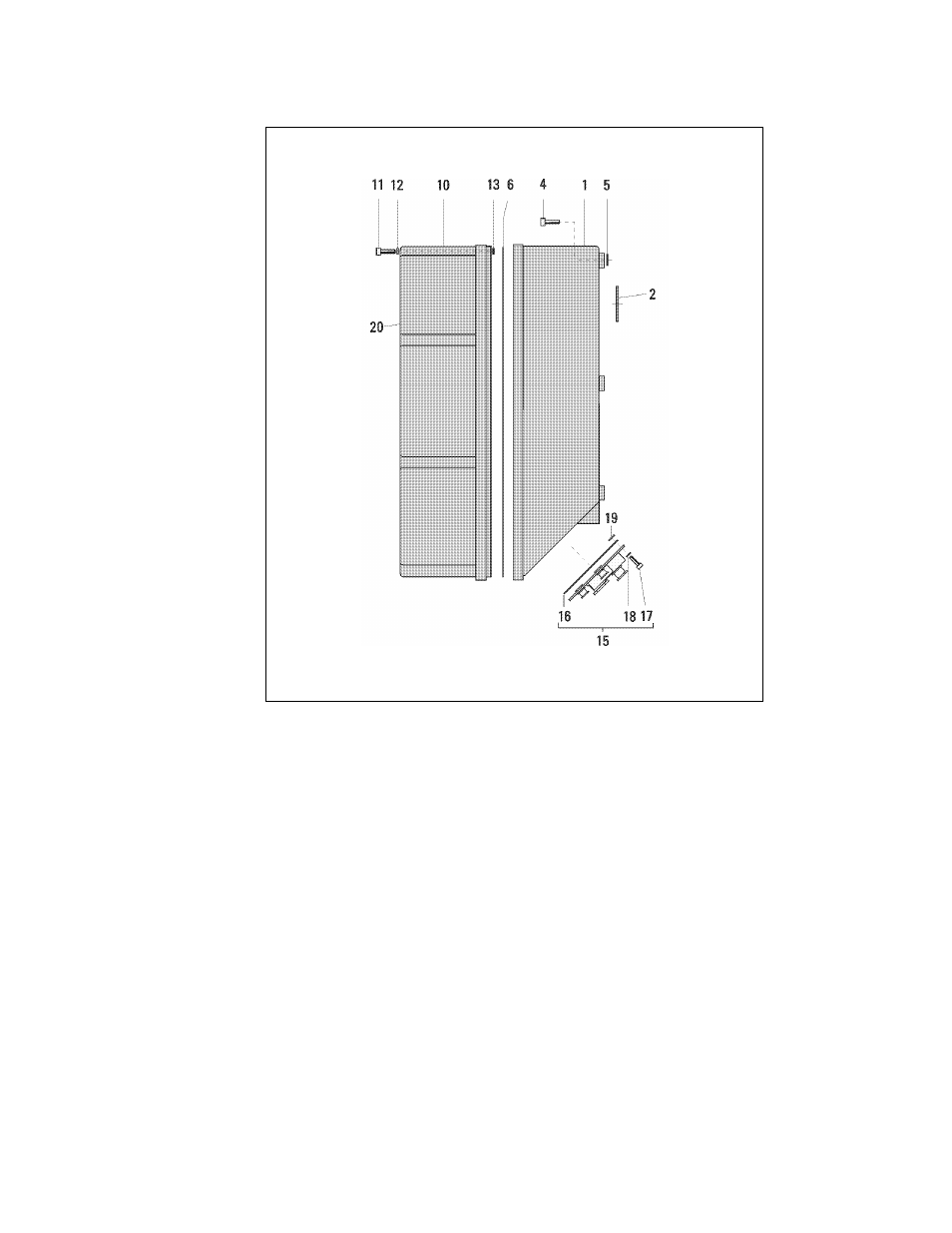 6 terminal box parts | Harrington Hoists and Cranes RHN - Rhino Wire Rope Hoist User Manual | Page 93 / 112