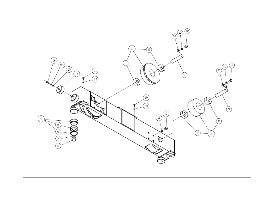 Tmx-3-01xx | Harrington Hoists and Cranes Series 3 End Truck User Manual | Page 60 / 80