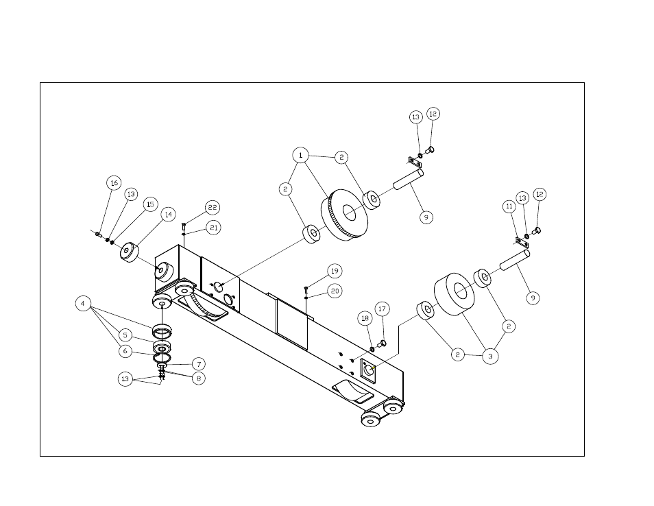 Tmx-3-10xx | Harrington Hoists and Cranes Series 3 End Truck User Manual | Page 62 / 80