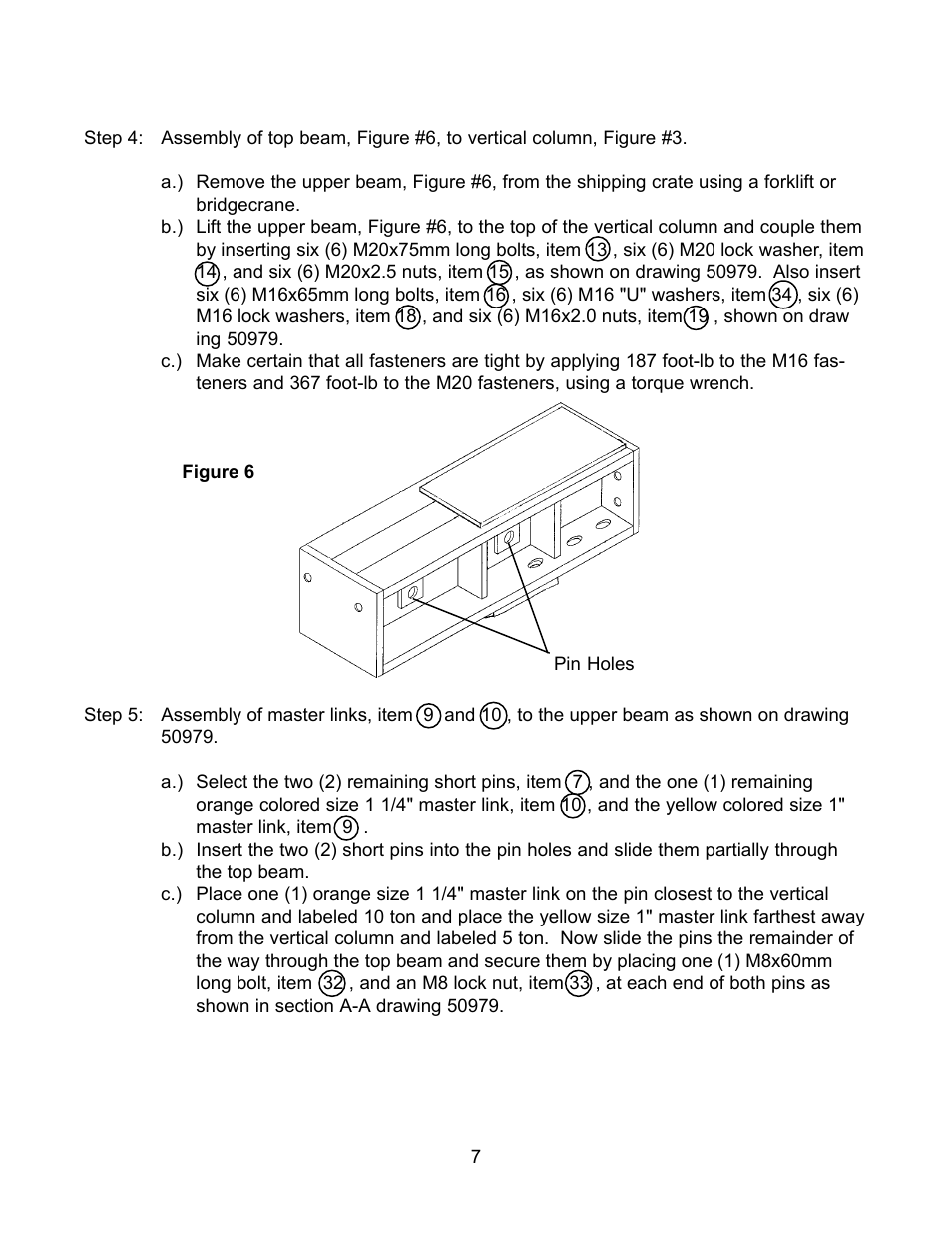 Harrington Hoists and Cranes Static/Dynamic Hoist Load Tester User Manual | Page 7 / 34