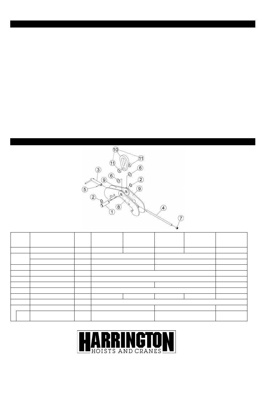 Ubcom | Harrington Hoists and Cranes UBC-Universal Beam Clamp User Manual | Page 6 / 8