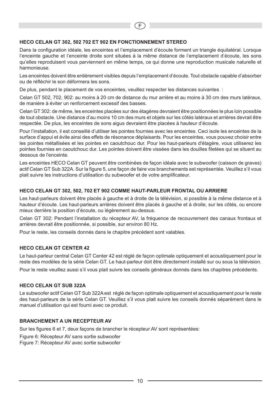 Heco Celan GT Sub 322A User Manual | Page 10 / 44