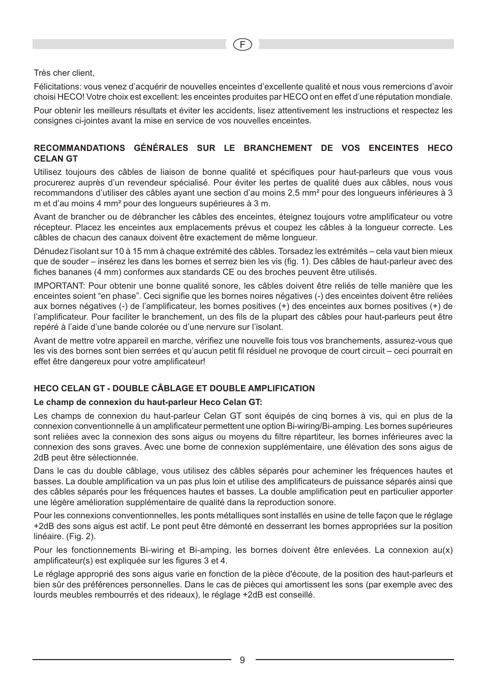 Heco Celan GT Sub 322A User Manual | Page 9 / 44