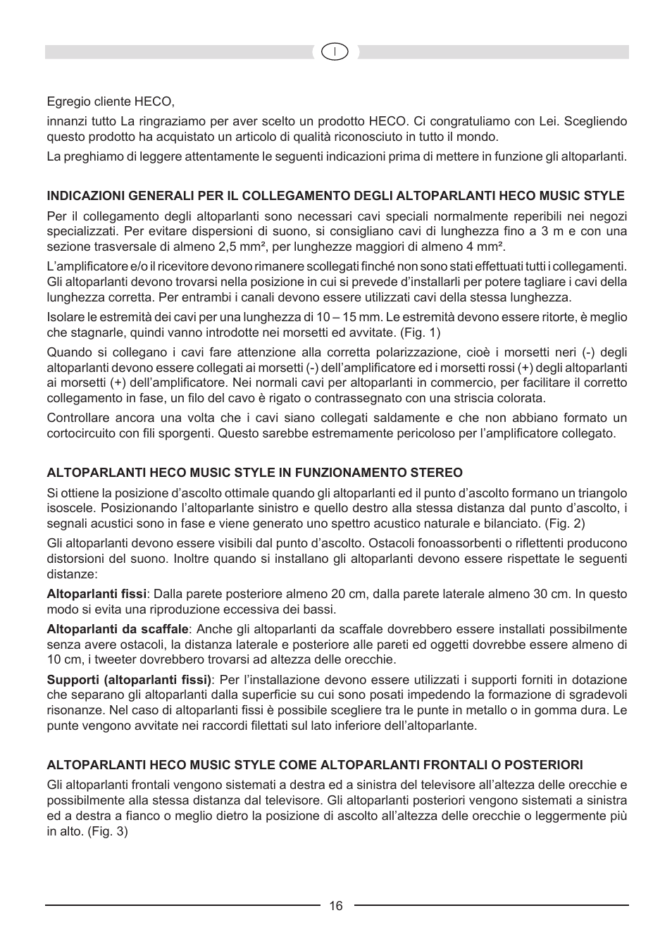 Heco Music Style Center 2 User Manual | Page 16 / 44