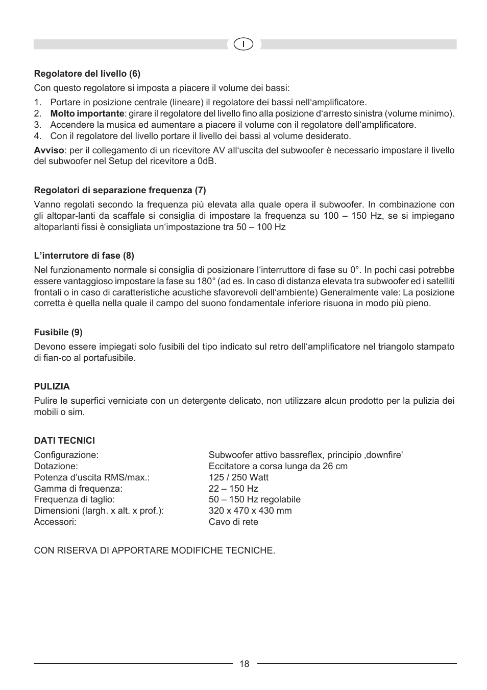 Heco Music Style Sub 25 A User Manual | Page 18 / 44