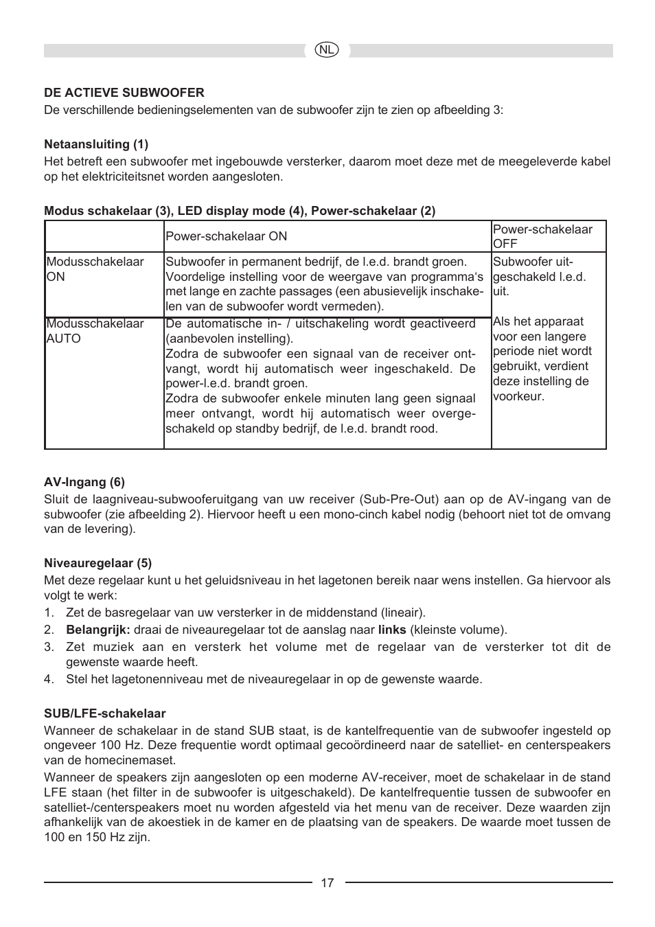 Heco Music Colors Cinema 5.1A User Manual | Page 17 / 52