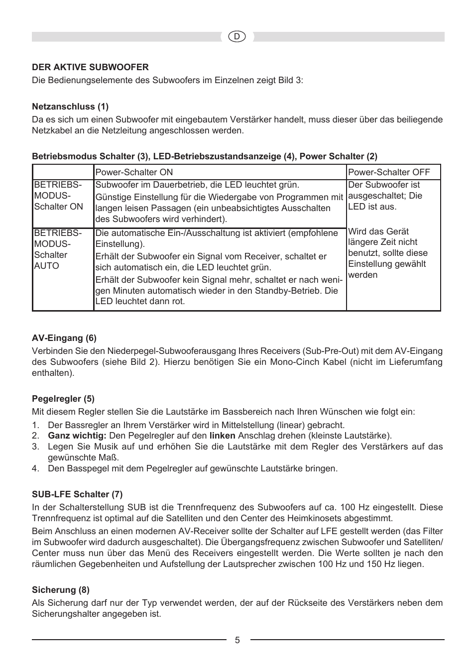 Heco Music Colors Cinema 5.1A User Manual | Page 5 / 52