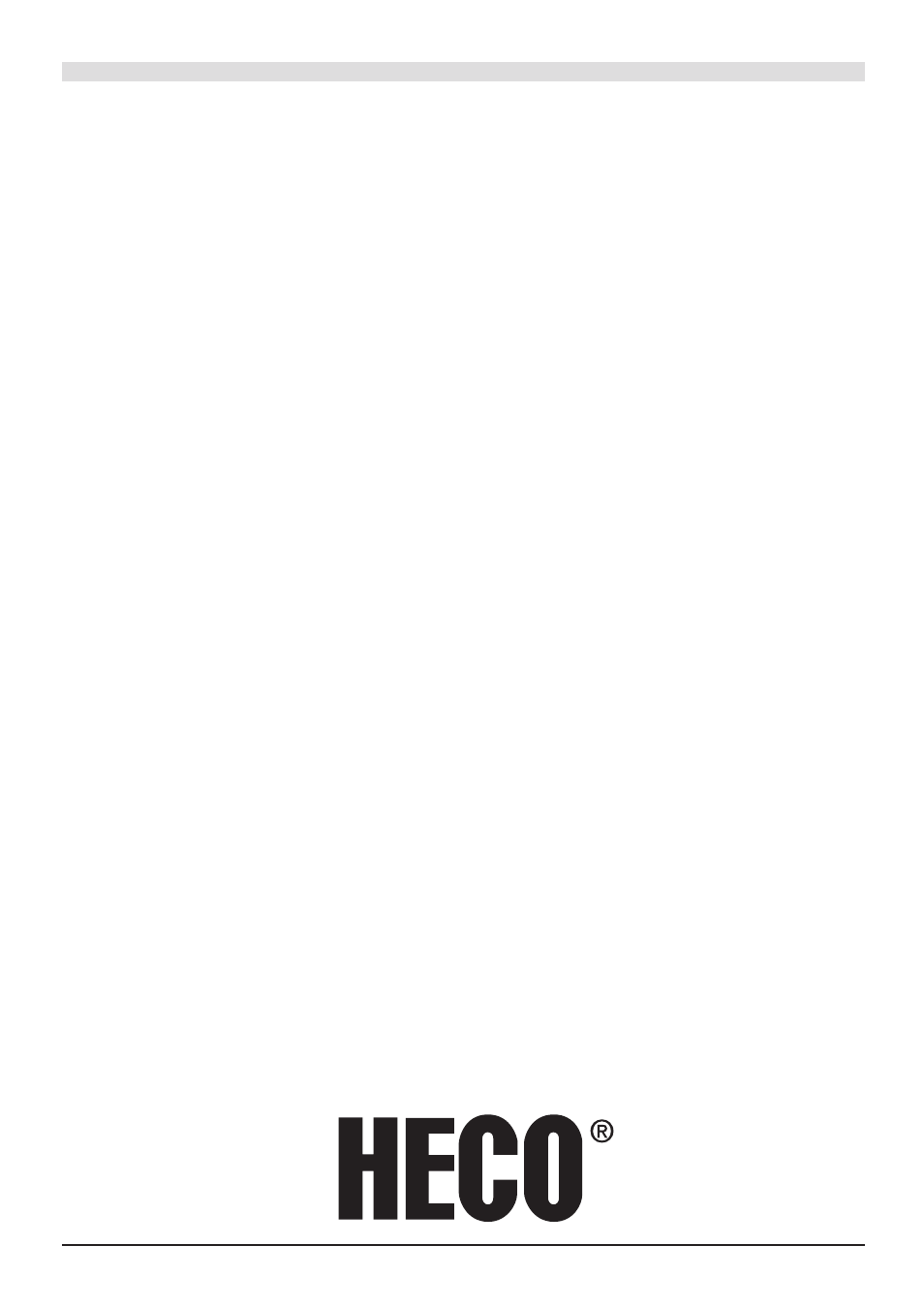 Heco Ambient 5.1 A User Manual | 56 pages