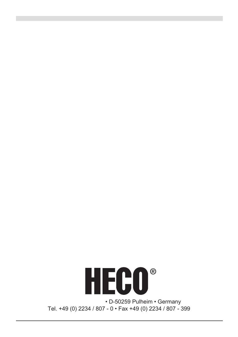 Heco Ambient 5.1 A User Manual | Page 56 / 56