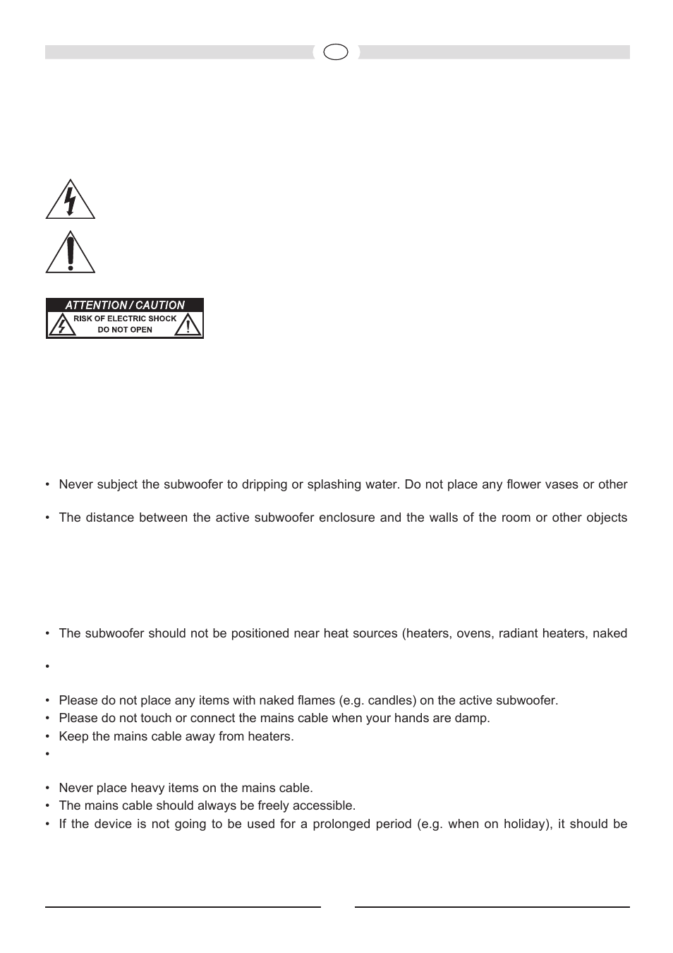 Heco Ambient 5.1 A User Manual | Page 8 / 56