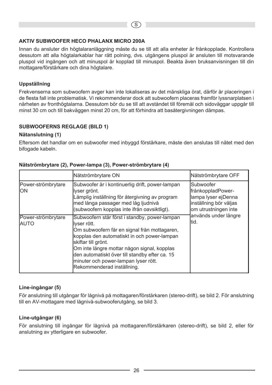 Heco Phalanx Micro 200 A User Manual | Page 26 / 44