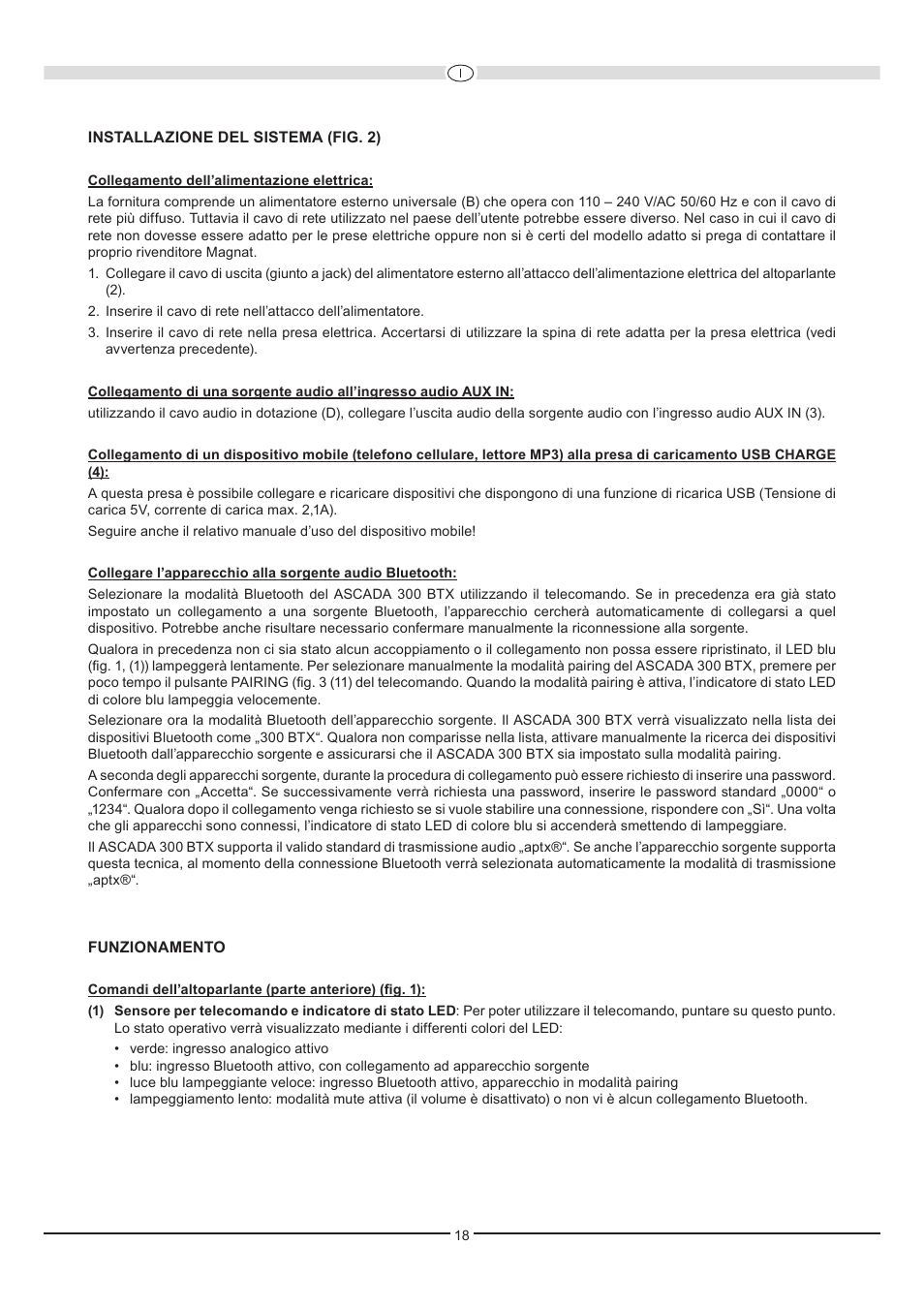 Heco Ascada 300 BTX User Manual | Page 18 / 32
