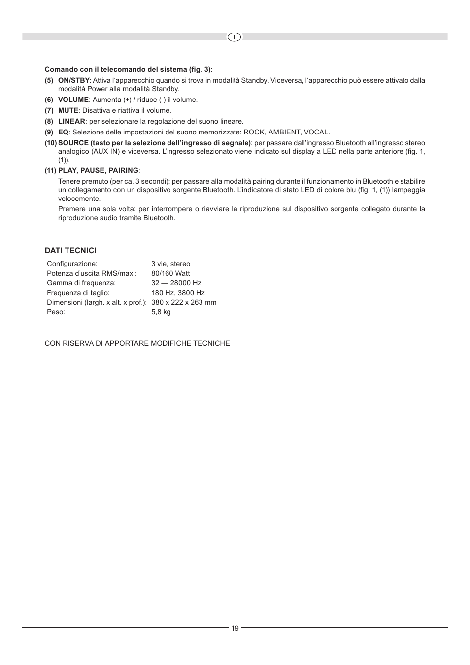 Heco Ascada 300 BTX User Manual | Page 19 / 32