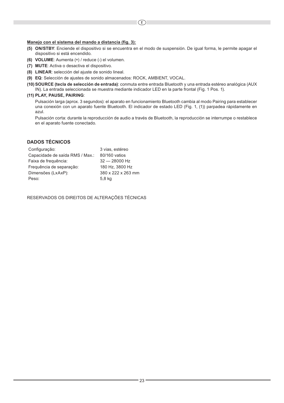 Heco Ascada 300 BTX User Manual | Page 23 / 32