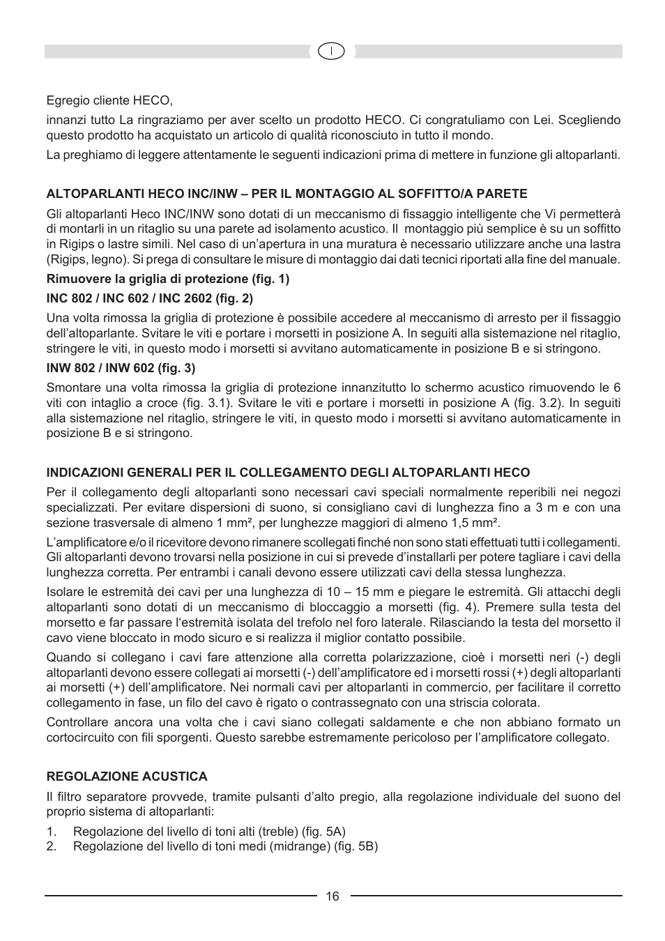 Heco Install INW 602 User Manual | Page 16 / 48