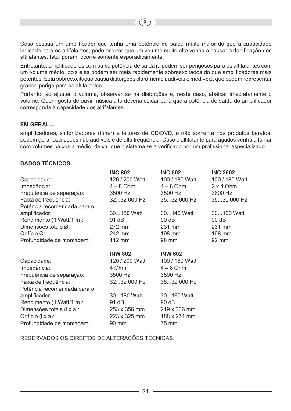 Heco Install INW 602 User Manual | Page 24 / 48
