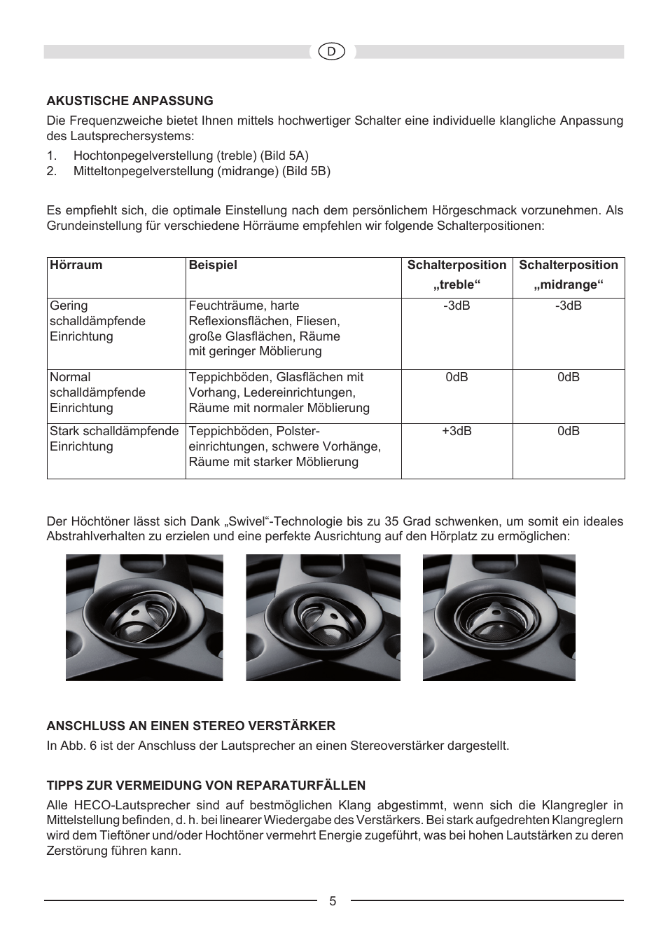 Heco Install INW 602 User Manual | Page 5 / 48