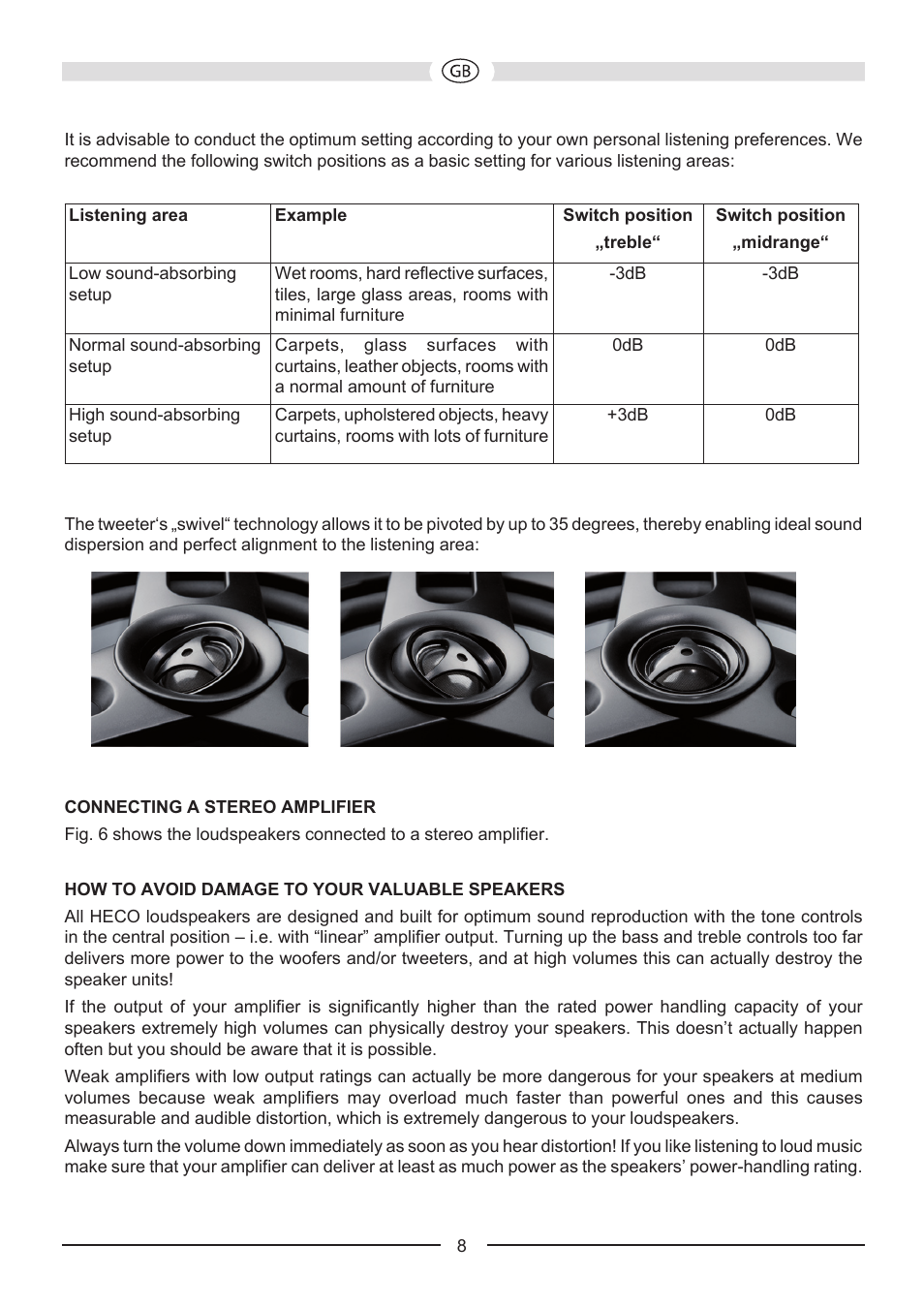 Heco Install INW 602 User Manual | Page 8 / 48