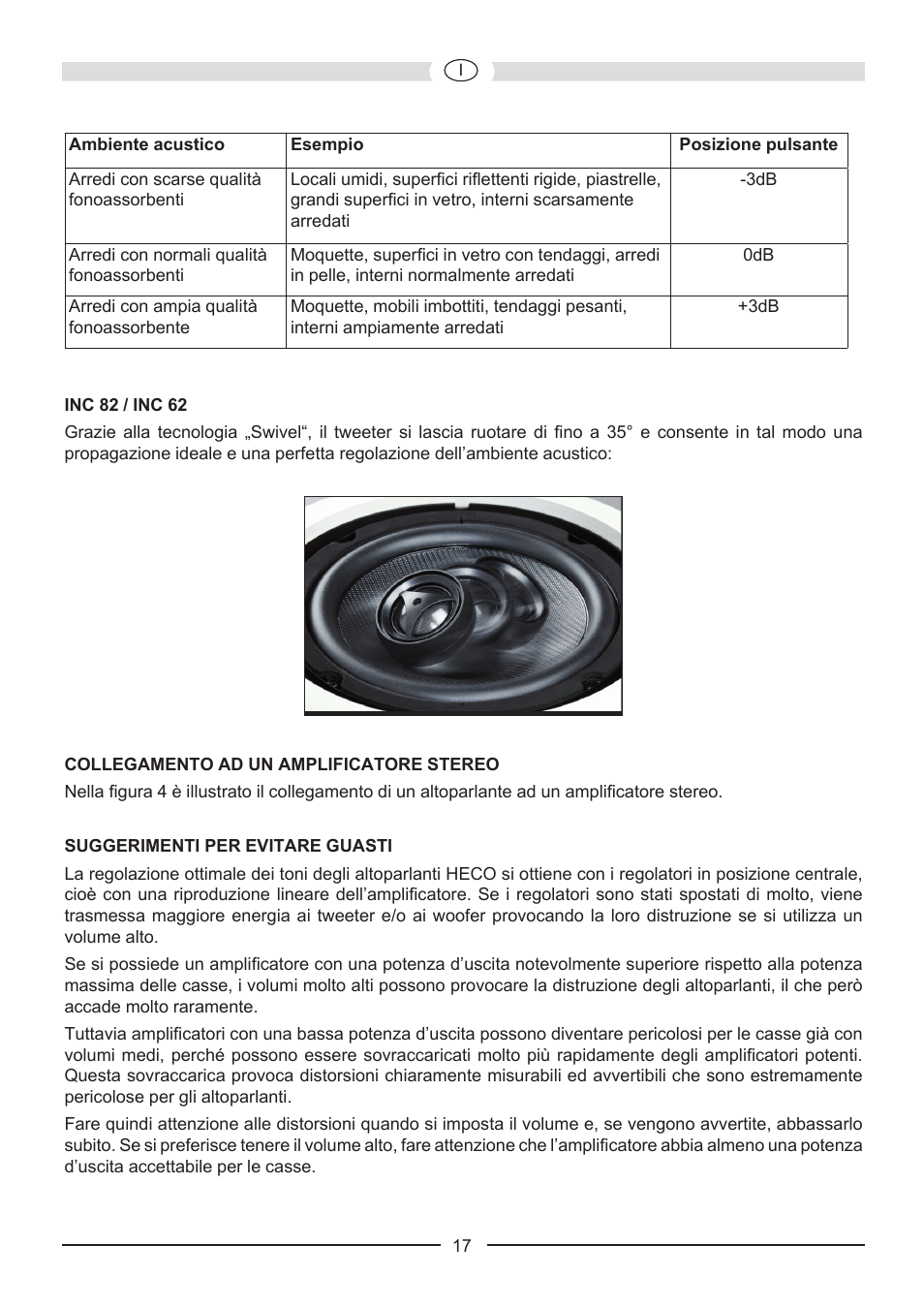 Heco Install Basic INC 62 User Manual | Page 17 / 44