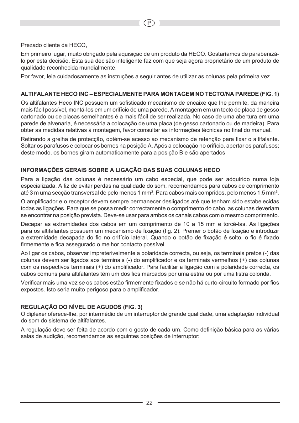 Heco Install Basic INC 62 User Manual | Page 22 / 44