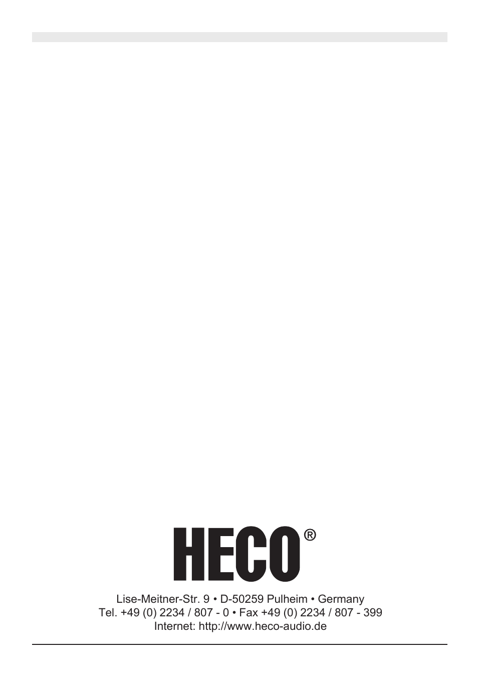 Heco Install Basic INC 62 User Manual | Page 44 / 44