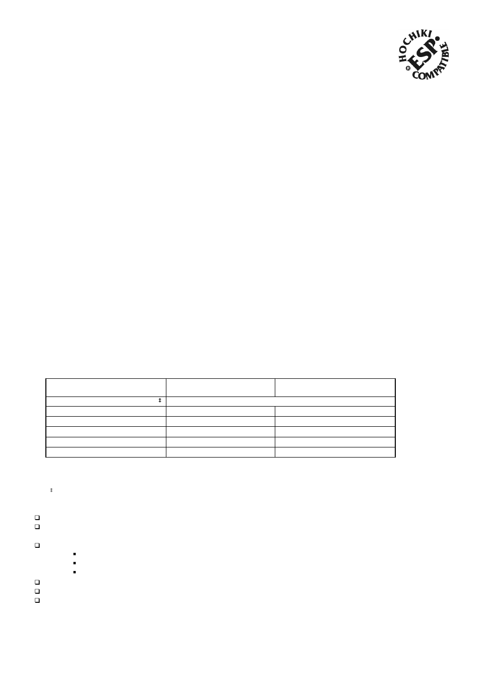 Hochiki CHQ-WSB User Manual | 4 pages