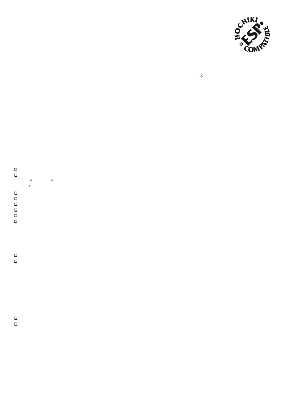 Hochiki CHQ-AB User Manual | 2 pages
