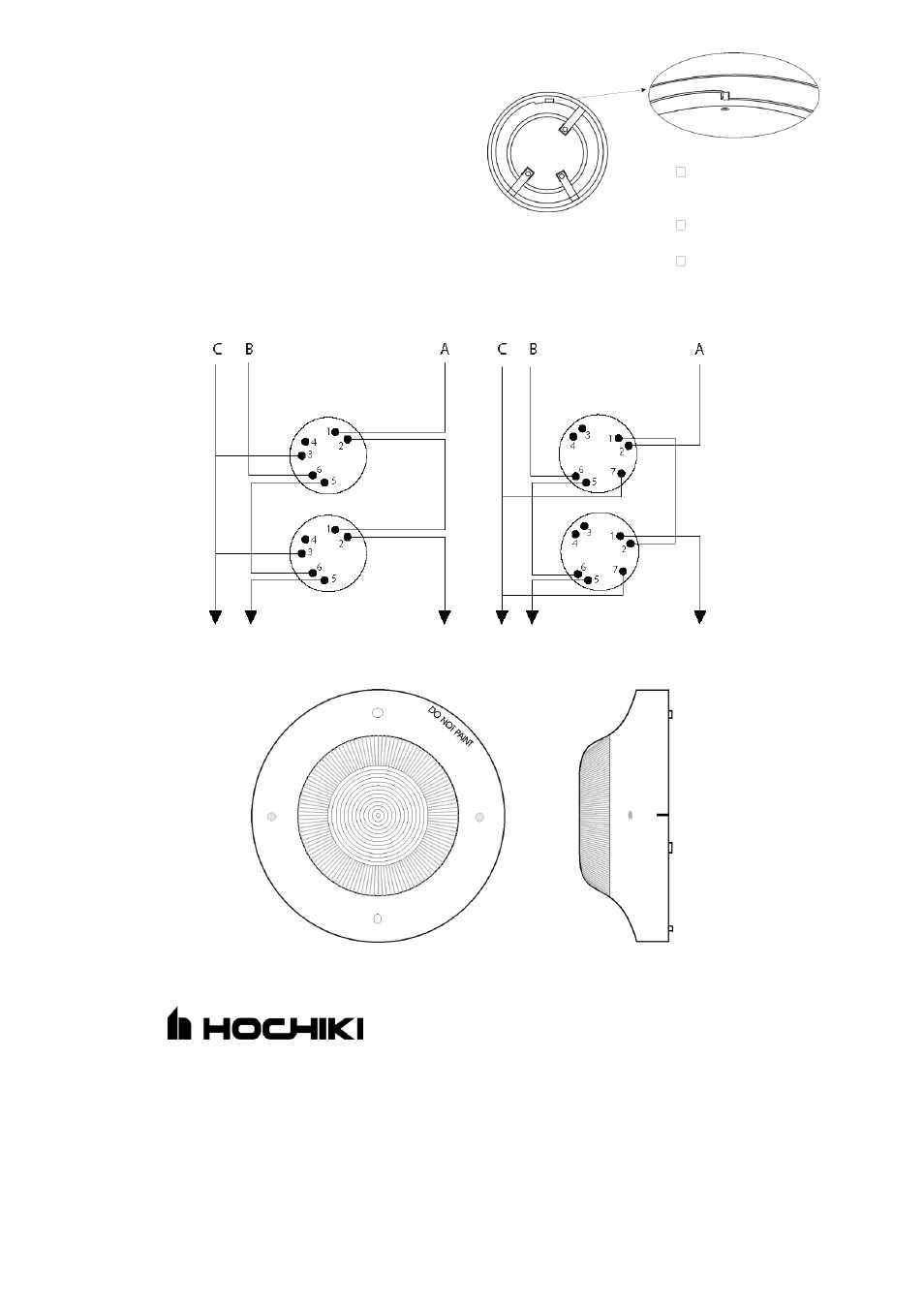 Fig. 2, Ybo-r/3, Ybo-r/sci | Hochiki CHQ-AB User Manual | Page 2 / 2