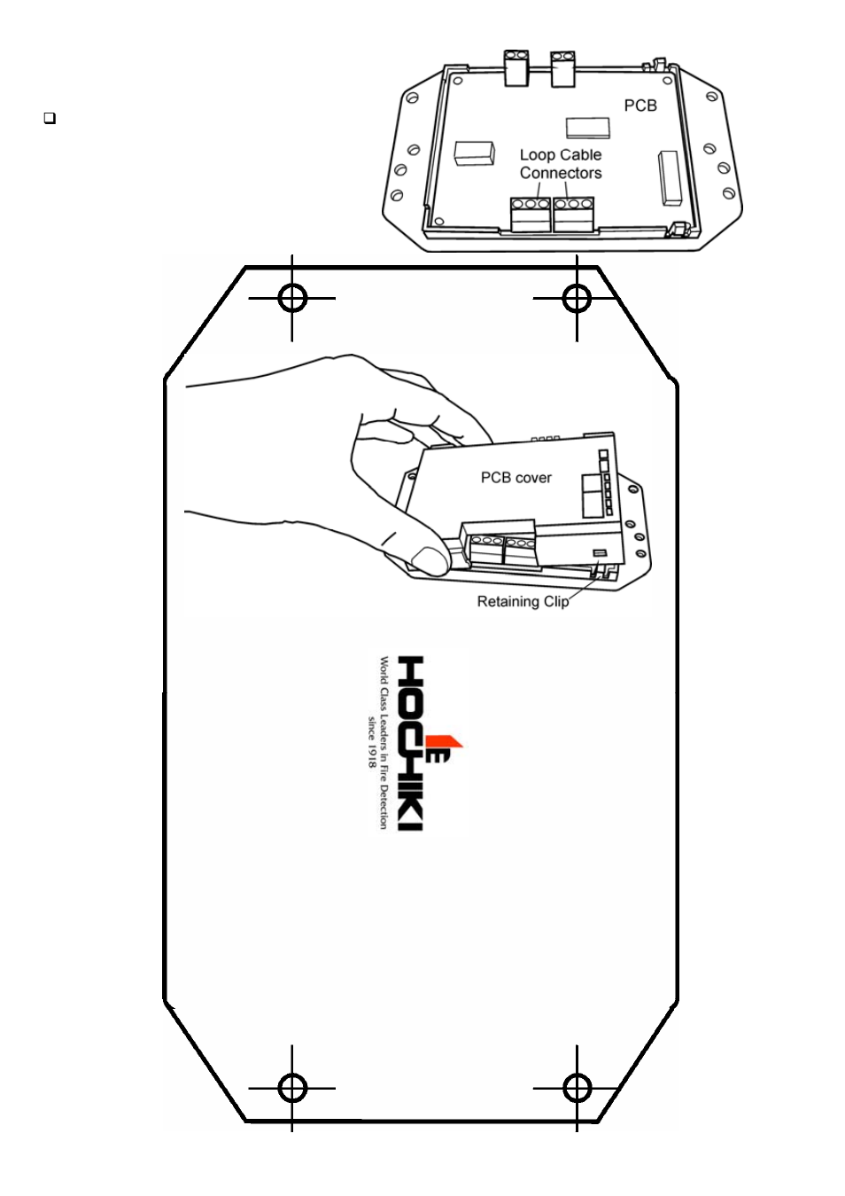 Chq-adapt o r fixing template, Fig 4, Fig 3 | Hochiki CHQ-ADAPTOR User Manual | Page 2 / 2
