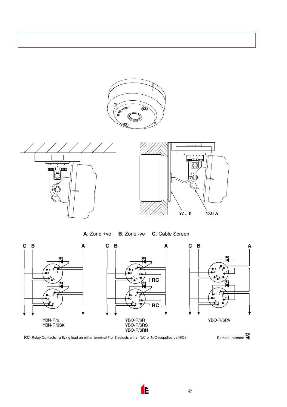 4 installation | Hochiki DRD-E User Manual | Page 10 / 12