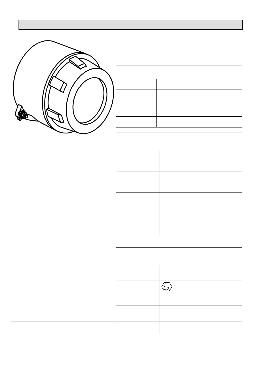 Flameproof safe products | Hochiki IFD-E(EXD) User Manual | Page 6 / 15