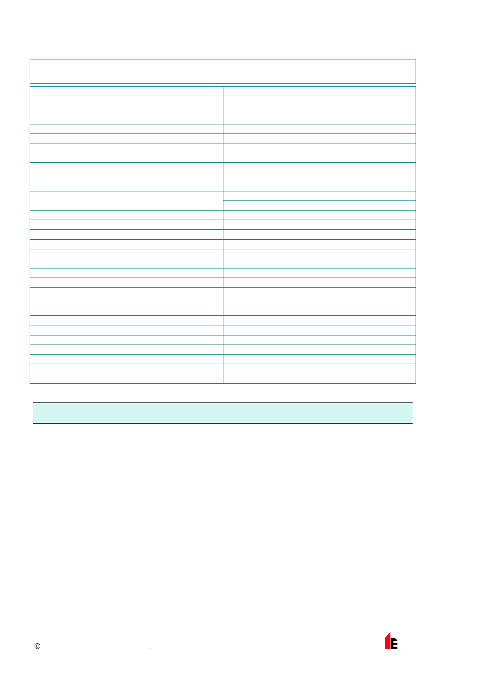 11 firelink-25 specification | Hochiki FIRElink-25 User Manual | Page 40 / 40