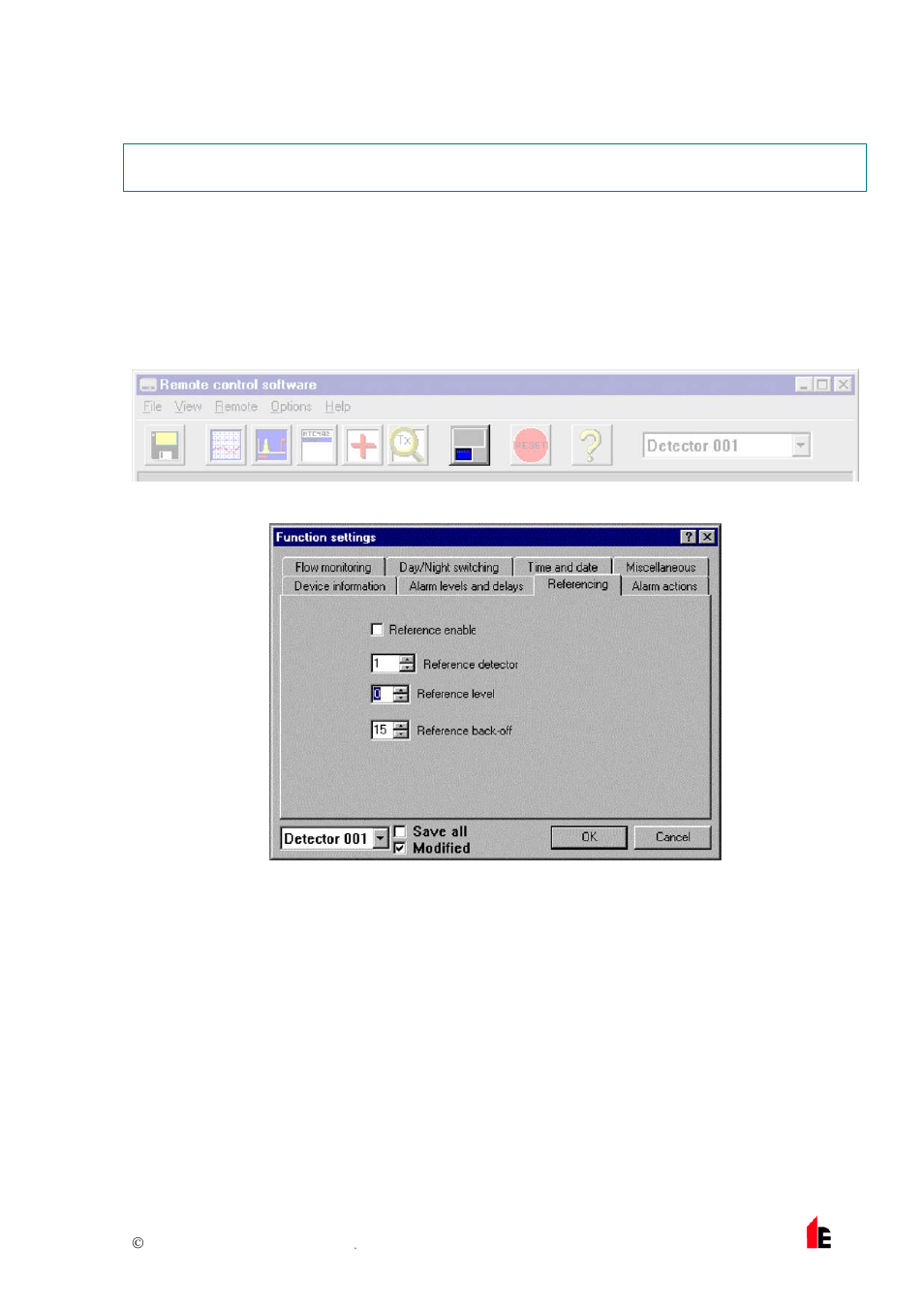 2programming the detector, 1 time and date tab | Hochiki FIRElink-25 User Manual | Page 9 / 40