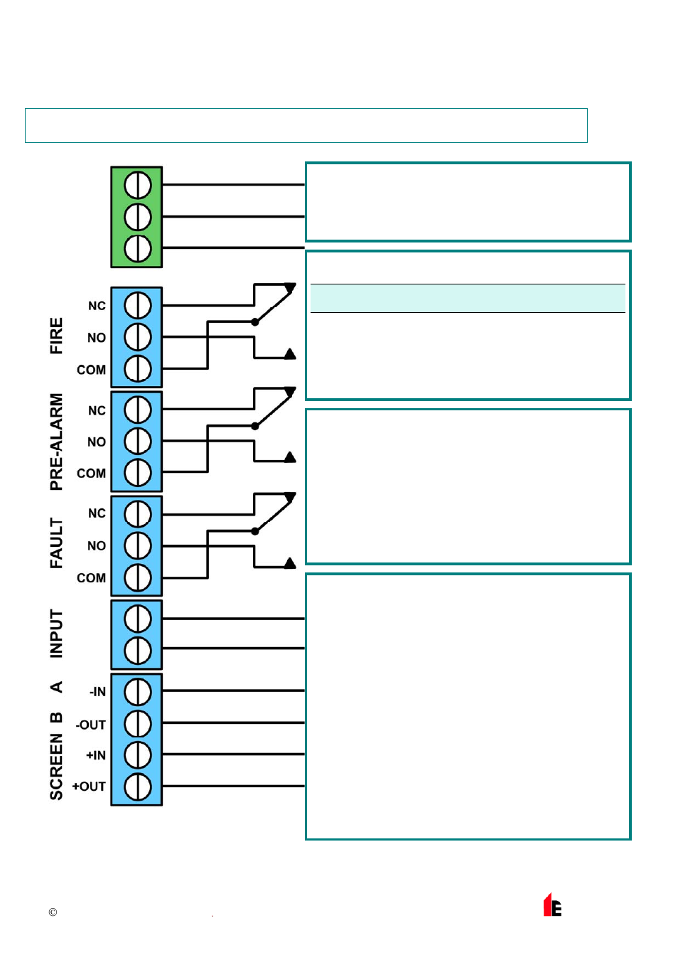 6 installation: electrical | Hochiki FIRElink-NANO User Manual | Page 10 / 21